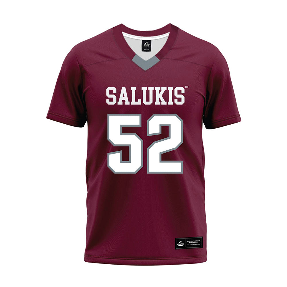 SIU Carbondale - NCAA Football : Ryan Coby - Premium Football Jersey-0
