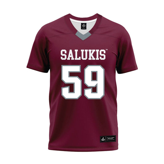 SIU Carbondale - NCAA Football : Brennan King - Premium Football Jersey-0