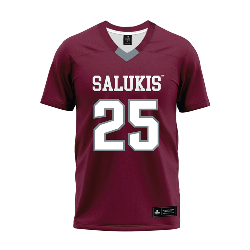 SIU Carbondale - NCAA Football : Jayden McCaster - Premium Football Jersey-0