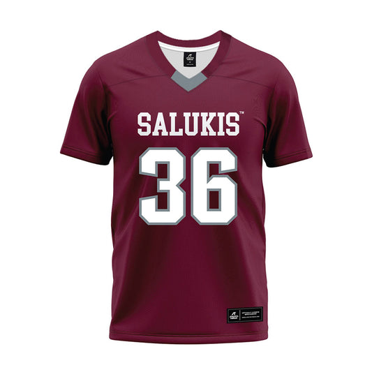 SIU Carbondale - NCAA Football : Clayton Lakatos - Premium Football Jersey-0