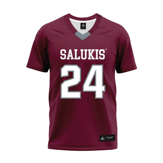 SIU Carbondale - NCAA Football : Lem Wash - Premium Football Jersey-0
