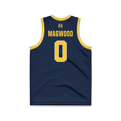 Murray State - NCAA Men's Basketball : Kaden Magwood - Navy Basketball Jersey-1