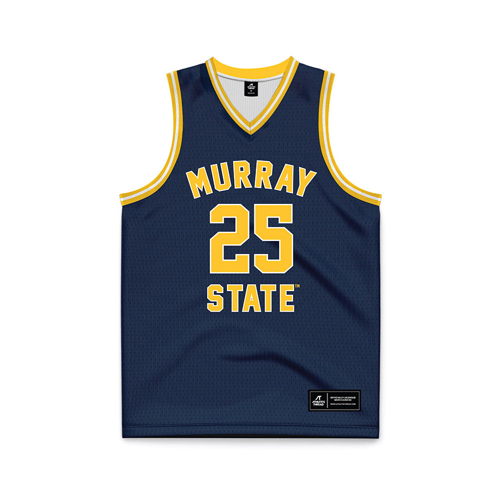 Murray State - NCAA Men's Basketball : Dillon Butler - Navy Basketball Jersey-0