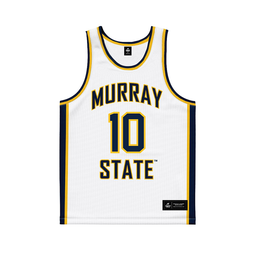 Murray State - NCAA Women's Basketball : Katie Reed - White Basketball Jersey-0