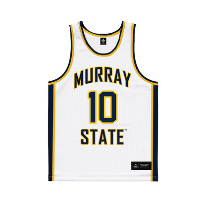 Murray State - NCAA Women's Basketball : Katie Reed - White Basketball Jersey-0