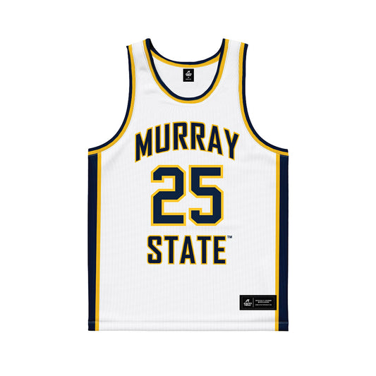 Murray State - NCAA Women's Basketball : Destiny Thomas - White Basketball Jersey-0