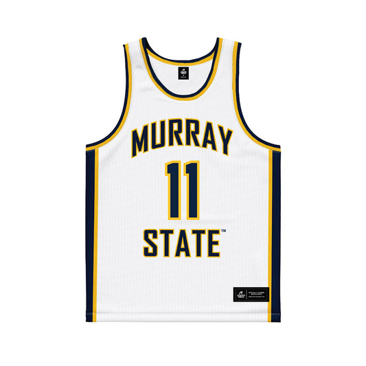 Murray State - NCAA Women's Basketball : Keslyn Secrist - White Basketball Jersey-0