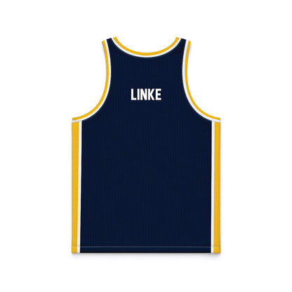 Murray State - NCAA Women's Basketball : Alli Linke - Navy Basketball Jersey-1