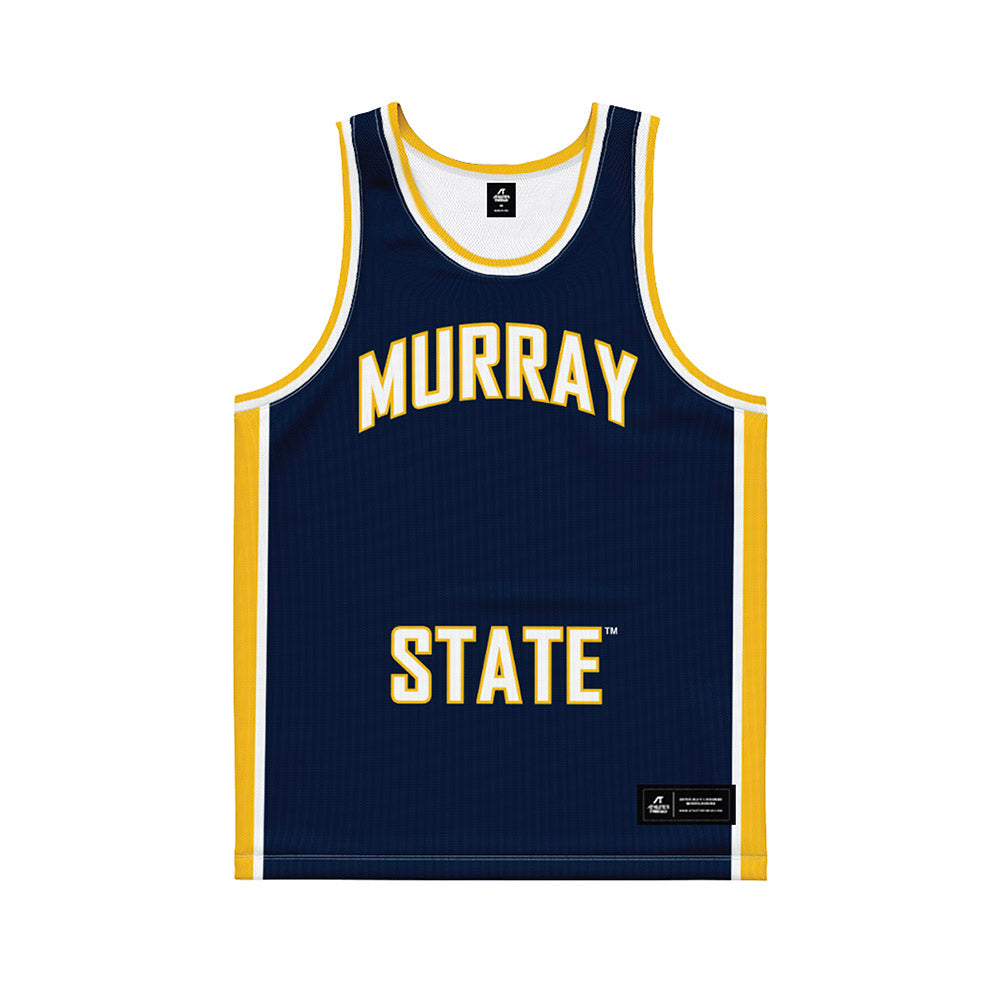 Murray State - NCAA Women's Basketball : Alli Linke - Navy Basketball Jersey-0