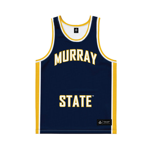 Murray State - NCAA Women's Basketball : Alli Linke - Navy Basketball Jersey-0