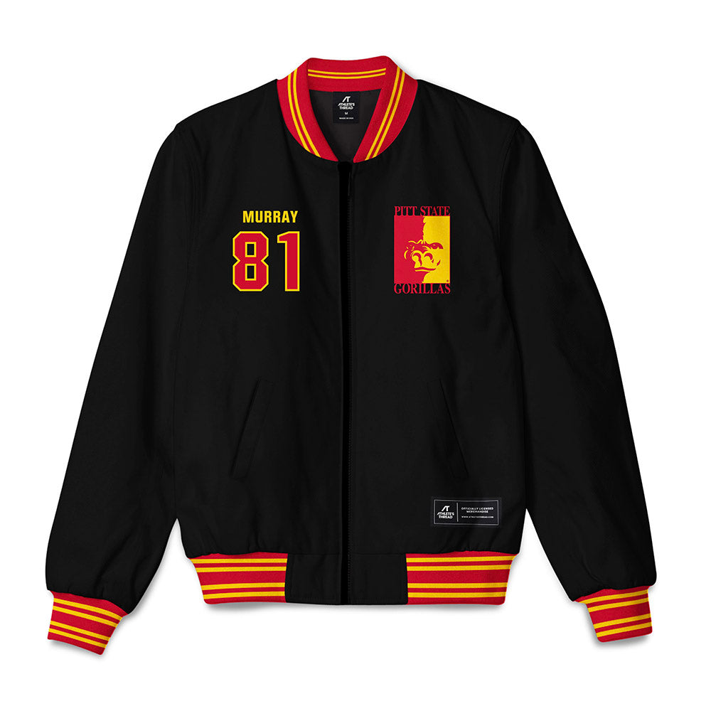 Pitt State - NCAA Football : Karson Murray - Bomber Jacket-0