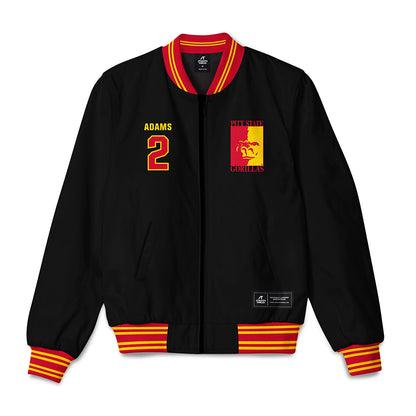 Pitt State - NCAA Women's Basketball : Marin Adams - Bomber Jacket-0
