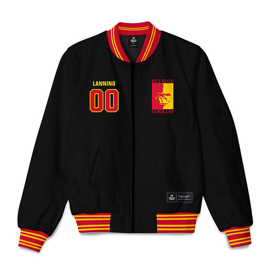 Pitt State - NCAA Football : JACK LANNING - Bomber Jacket-0