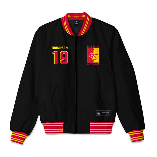 Pitt State - NCAA Football : Que Thompson - Bomber Jacket-0
