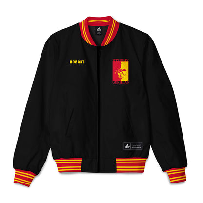 Pitt State - NCAA Men's Golf : David Hobart - Bomber Jacket-0