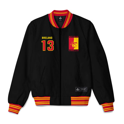 Pitt State - NCAA Men's Basketball : EJ Breland - Bomber Jacket-0