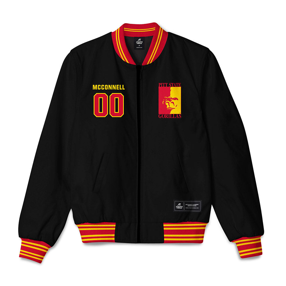 Pitt State - NCAA Football : Braven McConnell - Bomber Jacket-0