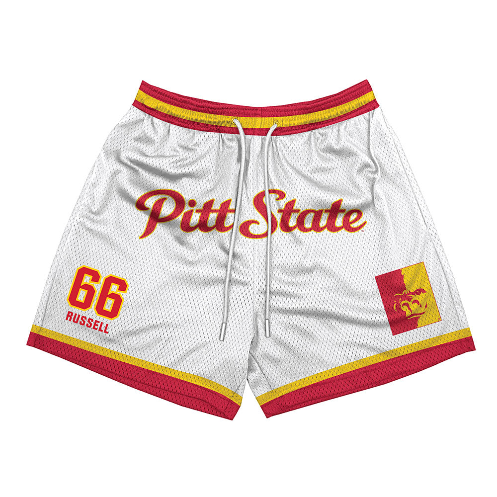 Pitt State - NCAA Football : Kyle Russell - Shorts-0