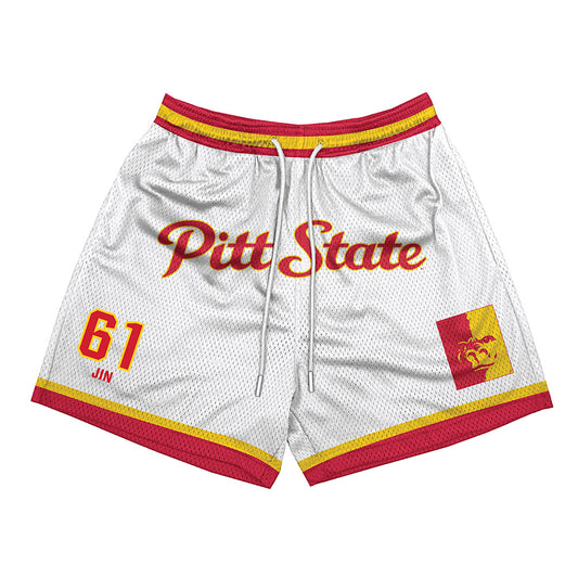 Pitt State - NCAA Football : Charlie Jin - Shorts-0