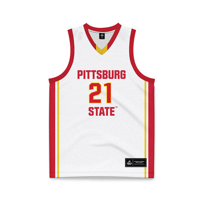 Pitt State - NCAA Women's Basketball : Marie WEMBADJONGA - Basketball Jersey-0