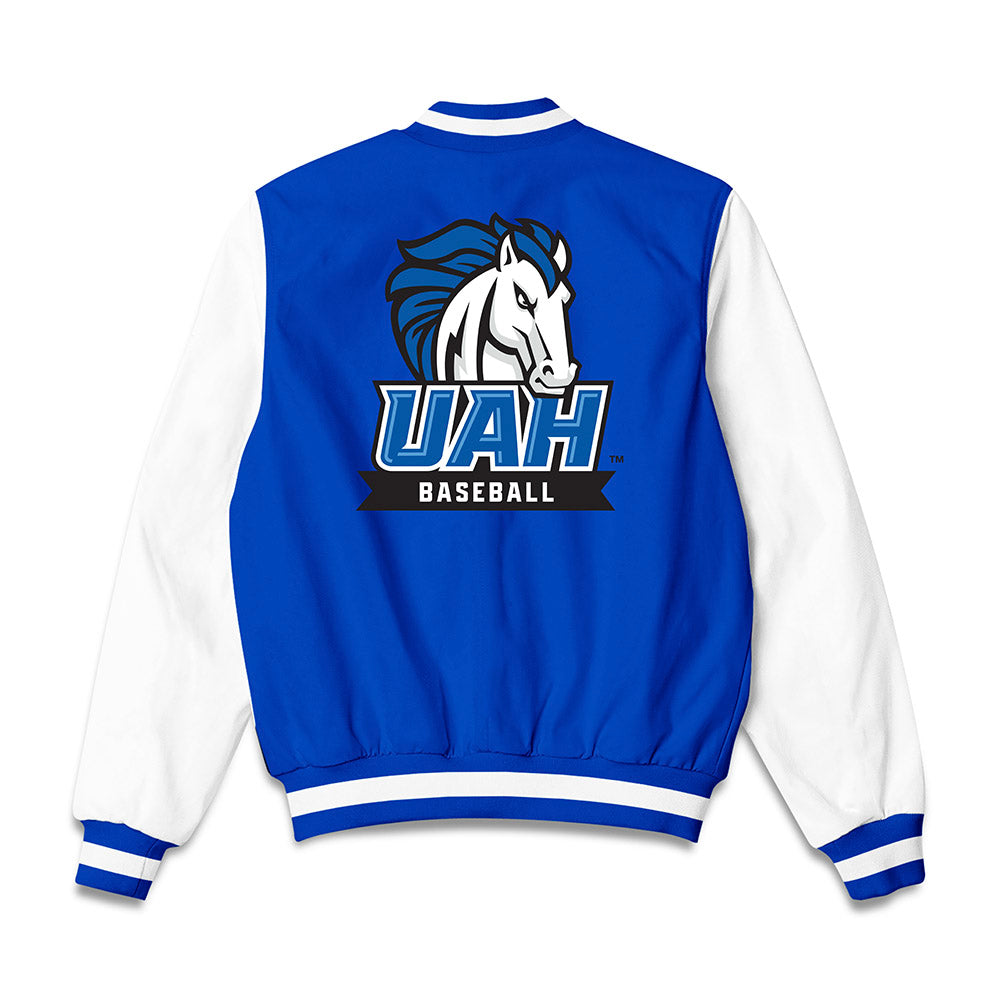 UAH - NCAA Baseball : Cole Loftis - Bomber Jacket-1