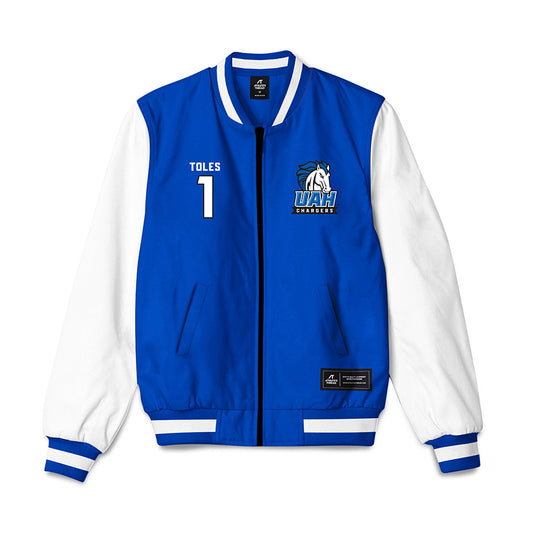 UAH - NCAA Men's Basketball : Quentin Toles - Bomber Jacket-0