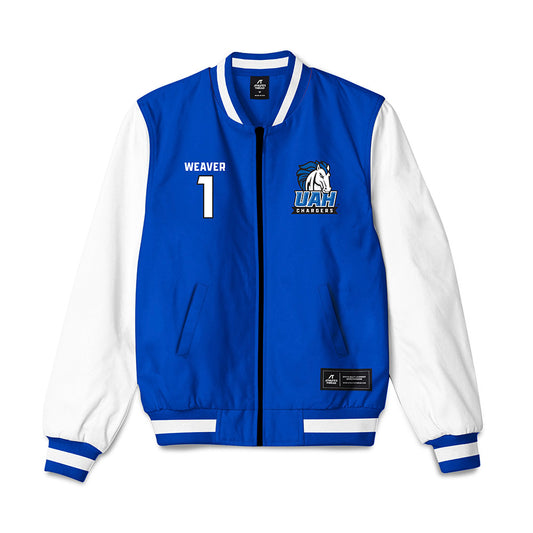 UAH - NCAA Men's Basketball : Aiden Weaver - Bomber Jacket-0