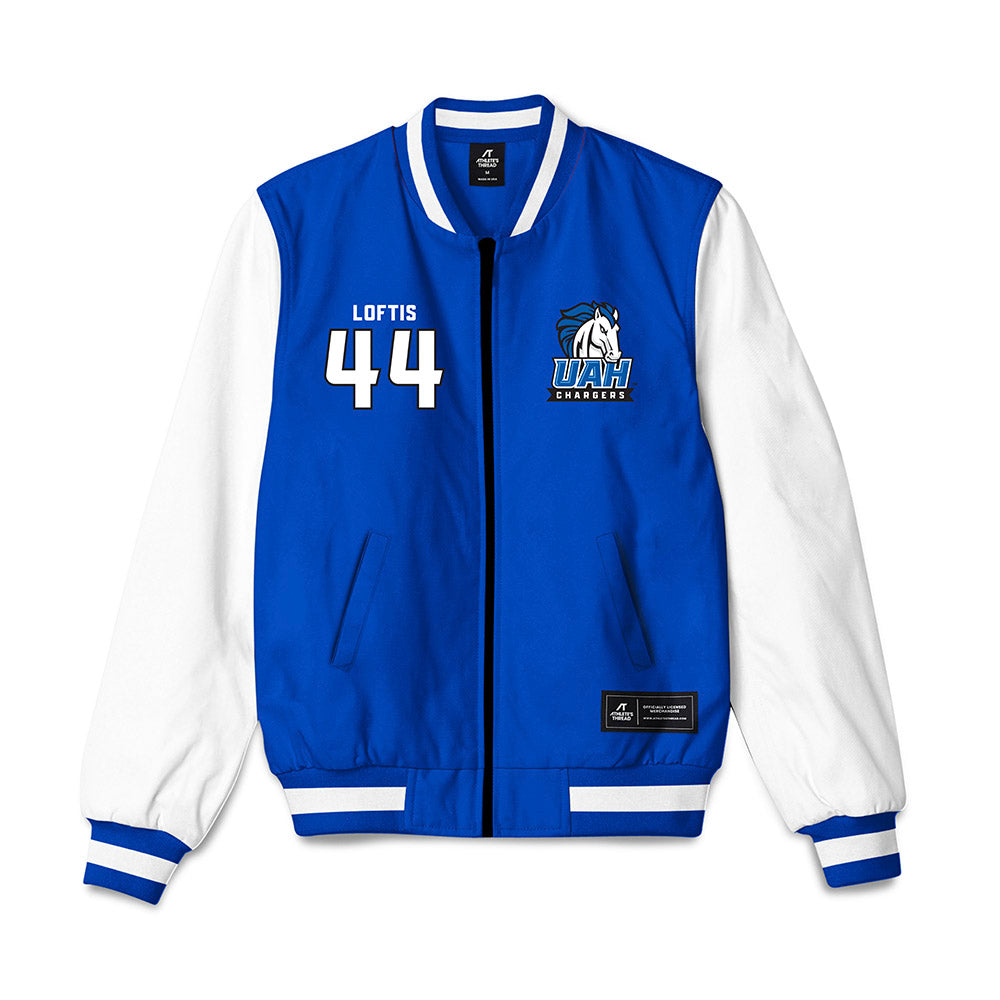 UAH - NCAA Baseball : Cole Loftis - Bomber Jacket-0