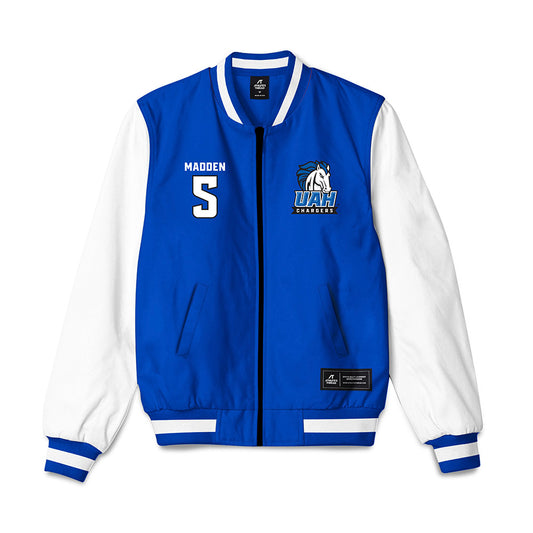 UAH - NCAA Softball : Keli Madden - Bomber Jacket-0