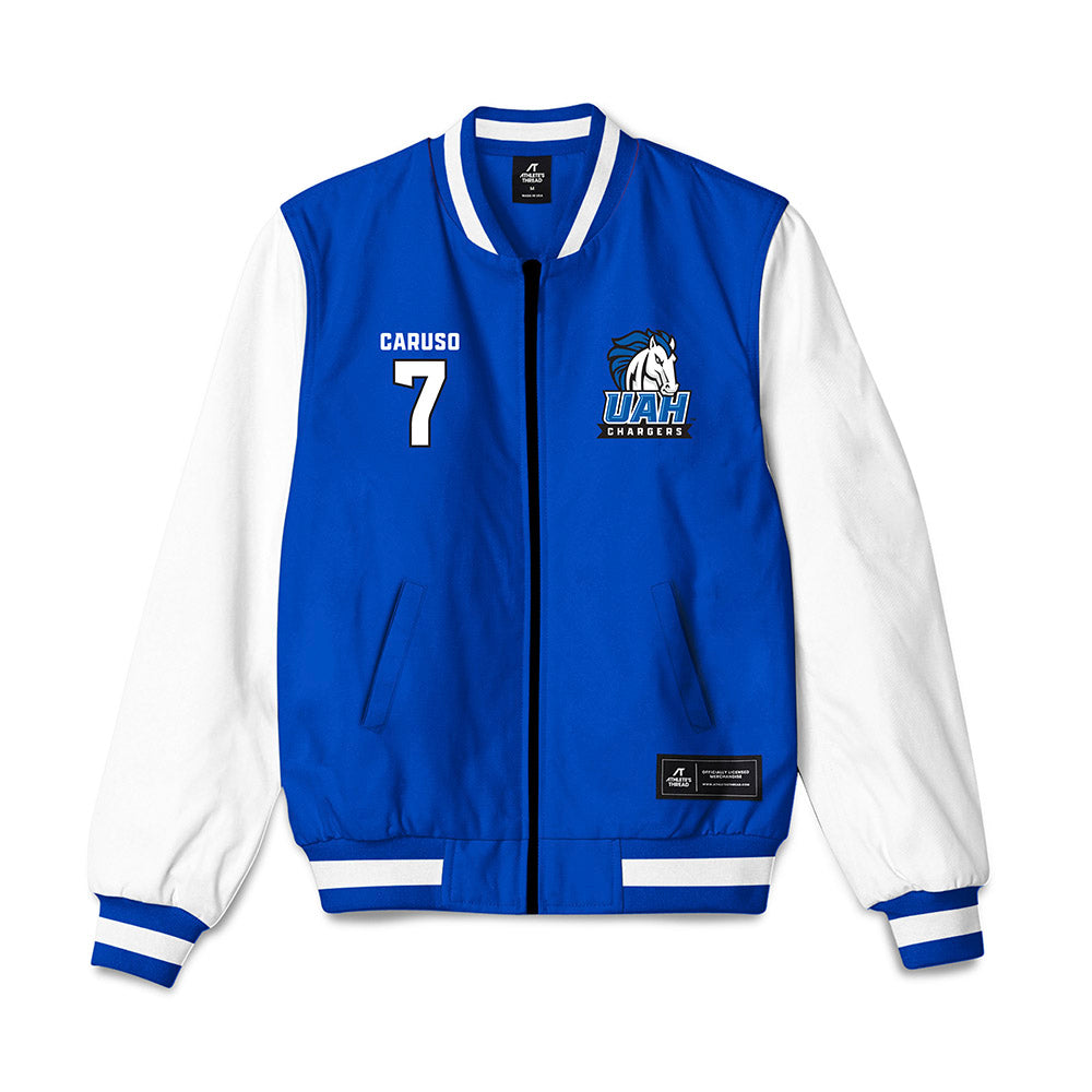 UAH - NCAA Baseball : Joey Caruso - Bomber Jacket-0
