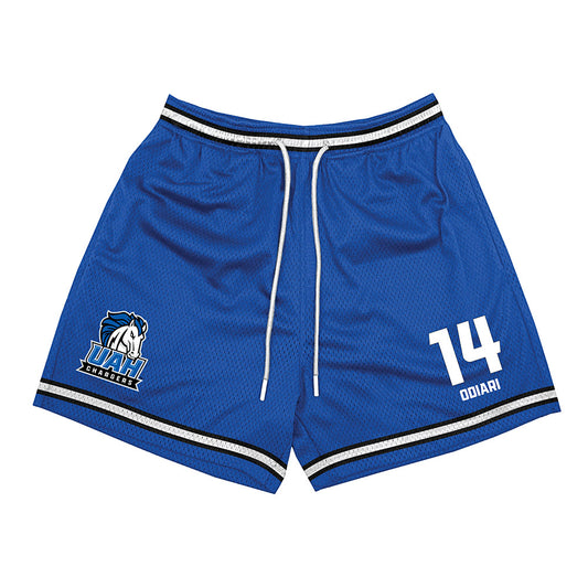 UAH - NCAA Men's Basketball : Vic Odiari - Shorts-0