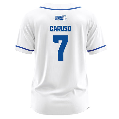 UAH - NCAA Baseball : Joey Caruso - White Jersey-1