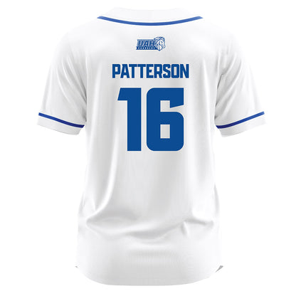 UAH - NCAA Baseball : Colin Patterson - White Jersey-1