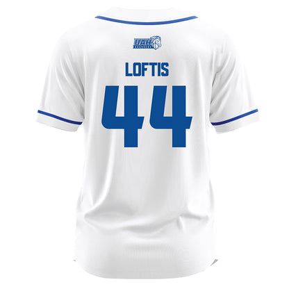 UAH - NCAA Baseball : Cole Loftis - White Jersey-1