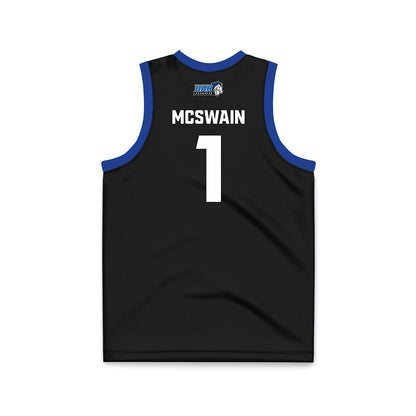 UAH - NCAA Women's Basketball : Ava McSwain - Black Basketball Jersey-1