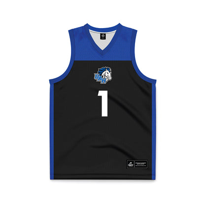 UAH - NCAA Women's Basketball : Ava McSwain - Black Basketball Jersey-0