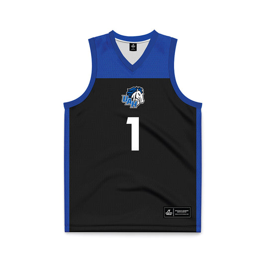 UAH - NCAA Women's Basketball : Ava McSwain - Black Basketball Jersey-0