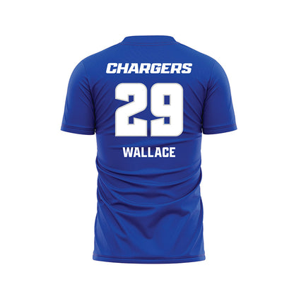 UAH - NCAA Women's Soccer : Anna Kate Wallace - Blue Soccer Jersey-1
