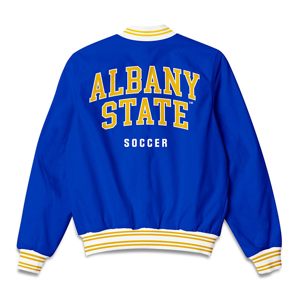 Albany State - NCAA Women's Soccer : Sagine Atis - Bomber Jacket-1