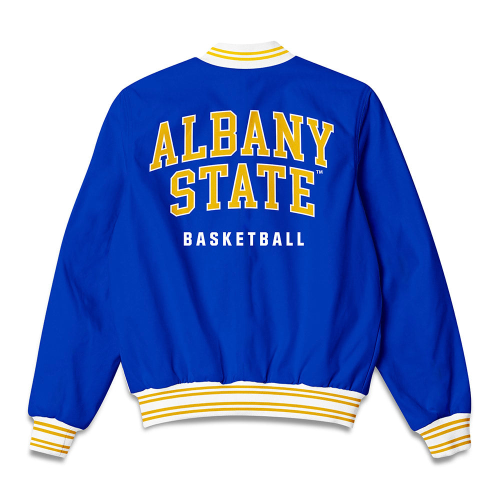 Albany State - NCAA Women's Basketball : Tiffani Goodman - Bomber Jacket-1