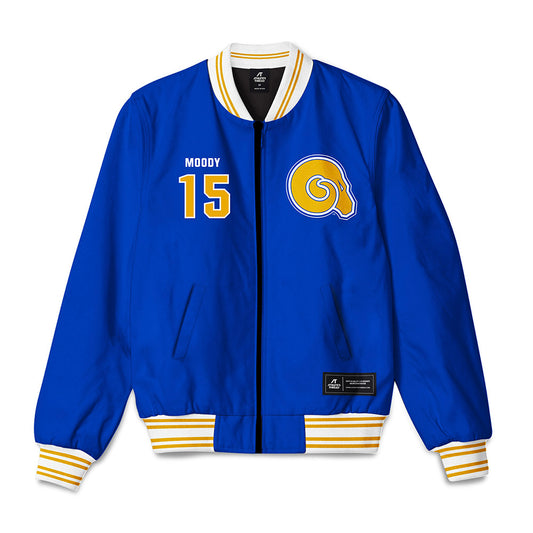 Albany State - NCAA Men's Basketball : Sterling Moody - Bomber Jacket-0