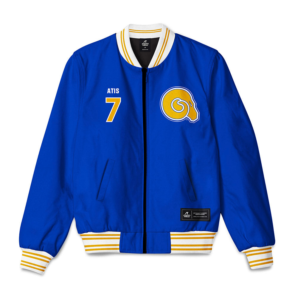 Albany State - NCAA Women's Soccer : Sagine Atis - Bomber Jacket-0