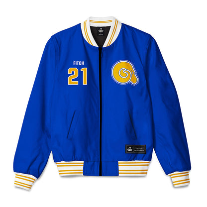 Albany State - NCAA Softball : McKenzie Fitch - Bomber Jacket-0
