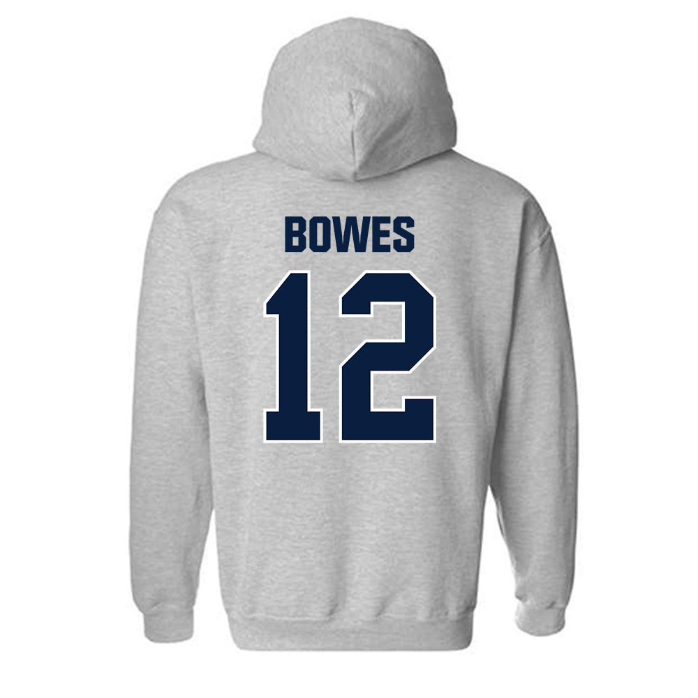Longwood - NCAA Women's Basketball : Olivia Bowes - Classic Shersey Hooded Sweatshirt-1