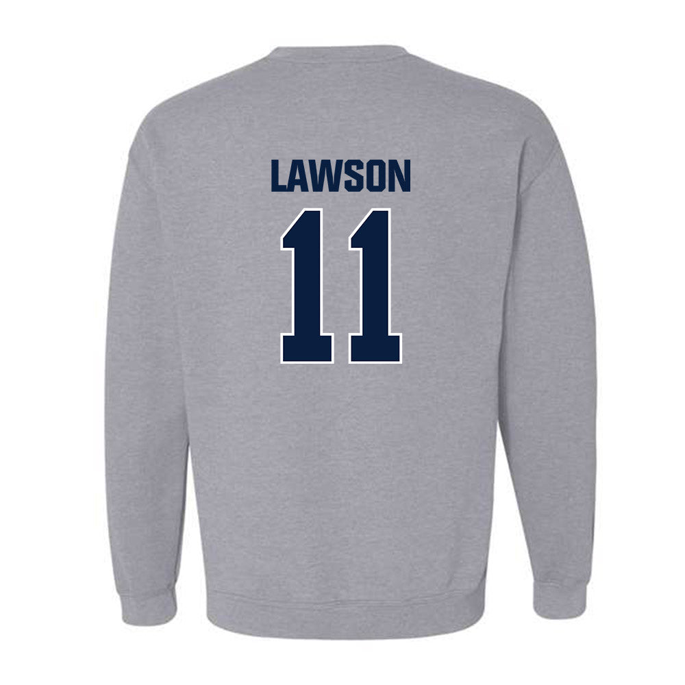 Longwood - NCAA Baseball : Max Lawson - Classic Shersey Crewneck Sweatshirt-1