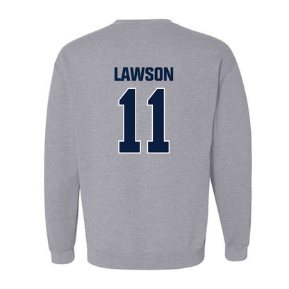 Longwood - NCAA Baseball : Max Lawson - Classic Shersey Crewneck Sweatshirt-1
