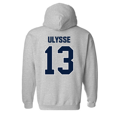 Longwood - NCAA Women's Basketball : Frances Ulysse - Classic Shersey Hooded Sweatshirt-1