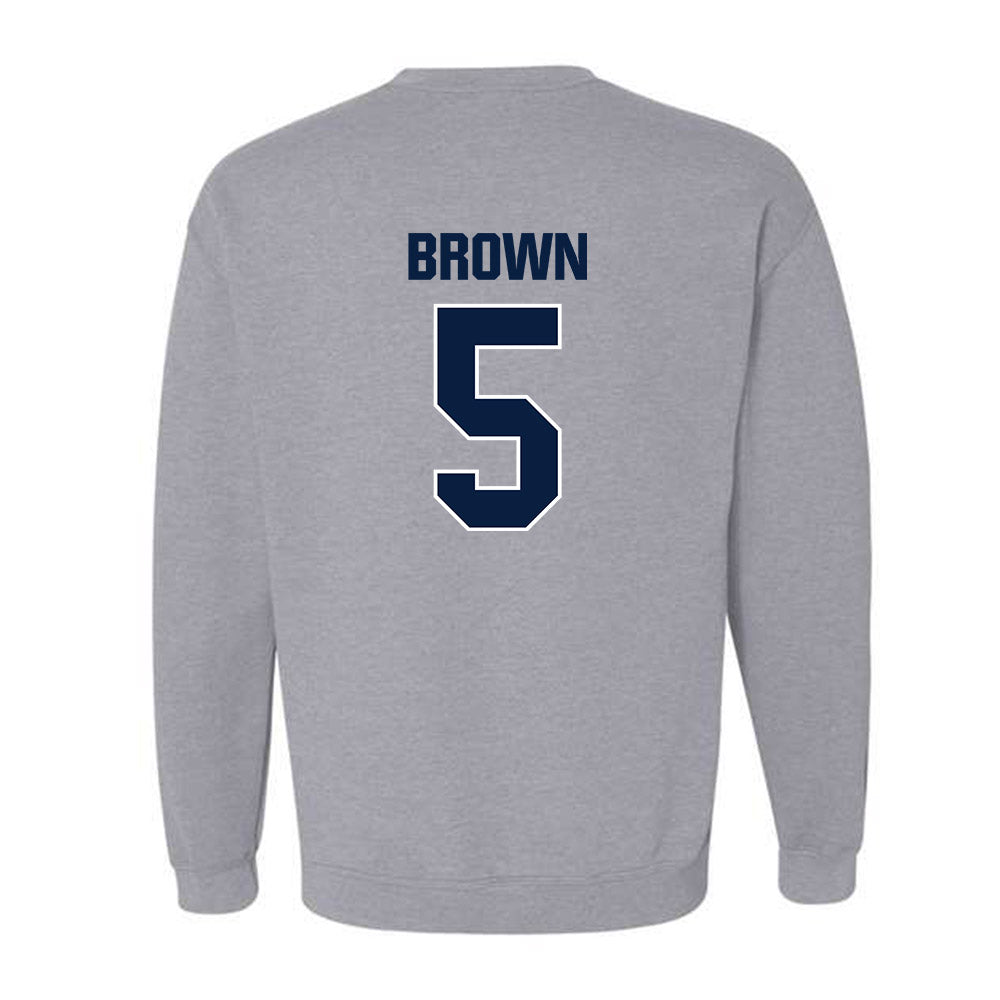 Longwood - NCAA Women's Basketball : Jaelyn Brown - Classic Shersey Crewneck Sweatshirt-1