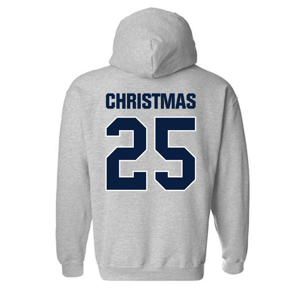 Longwood - NCAA Men's Basketball : Michael Christmas - Classic Shersey Hooded Sweatshirt-1