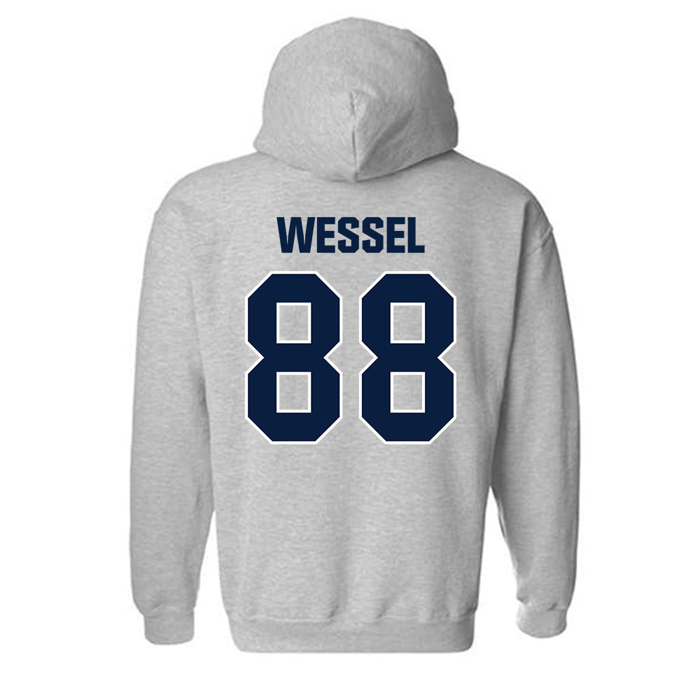 Longwood - NCAA Women's Soccer : Madie Wessel - Classic Shersey Hooded Sweatshirt-1